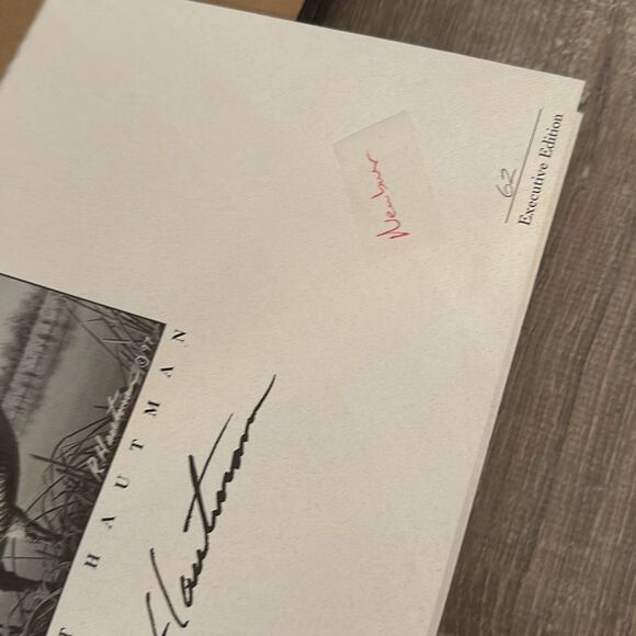 Robert Hautman 1997 1998 FEDERAL DUCK STAMP PRINT Signed executive gold medallio - Picture 11 of 11